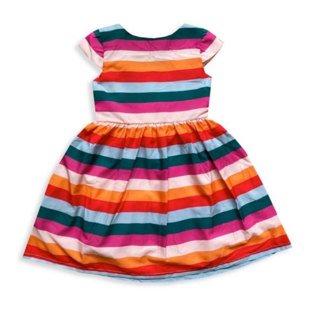 Joe-Ella Striped Party Dress 6